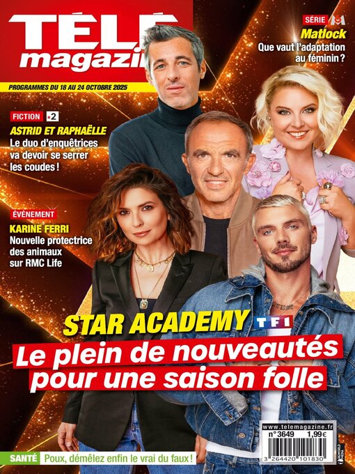Title details for Télé Magazine by Les Publications Grand Public (PGP) - Available